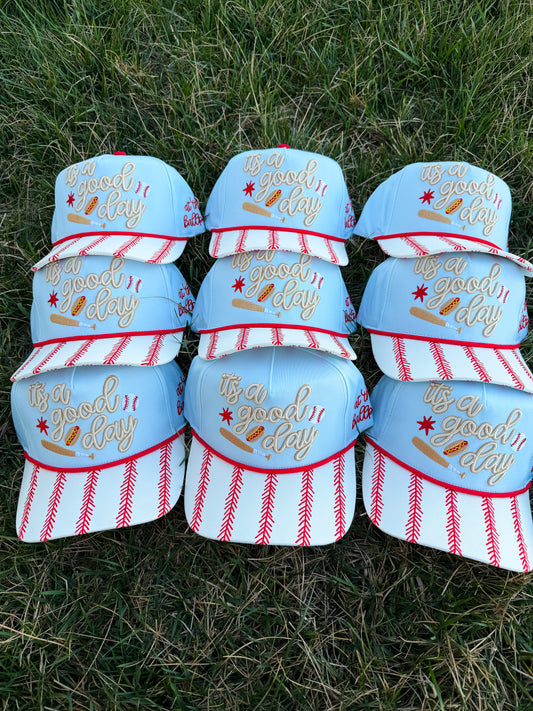 It’s A Good Day Baseball Trucker Hat